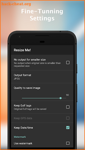 Resize Me! Pro - Photo & Picture resizer screenshot