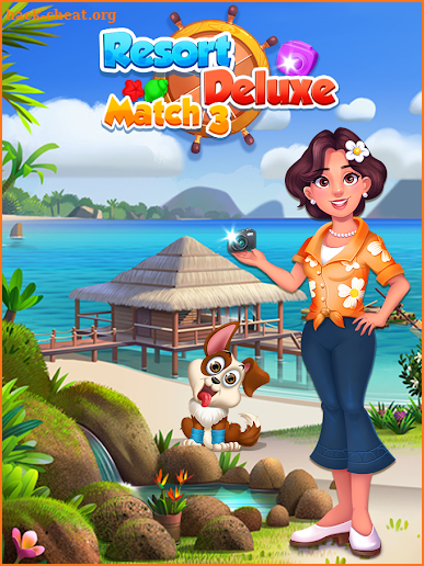 Resort Deluxe Match 3 screenshot