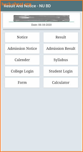 Result And Notice - NU BD screenshot