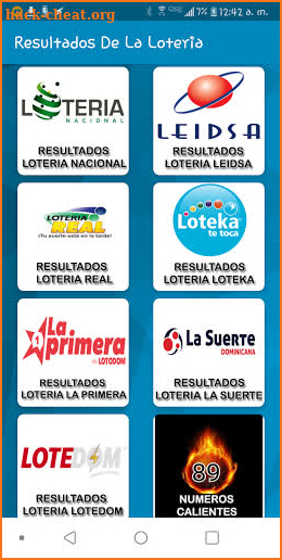 Resultados De Lotería Dominicana screenshot