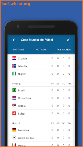 resultados del mundial 2018 screenshot