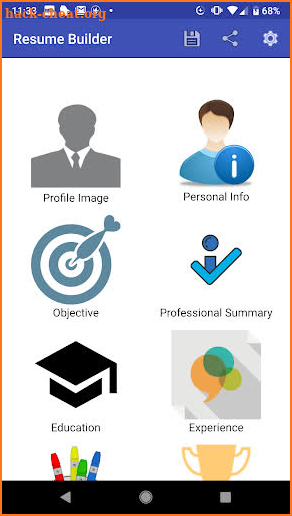 Resume Builder App Pro screenshot