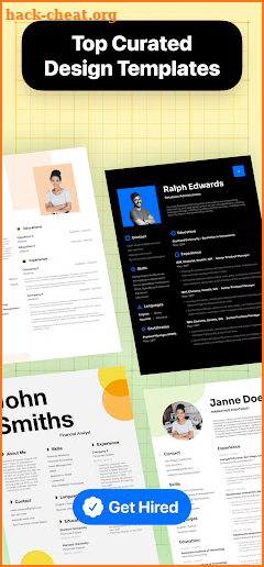 Resume Builder - CV Template screenshot