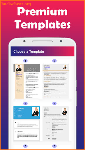 Resume Builder Free CV Maker App screenshot