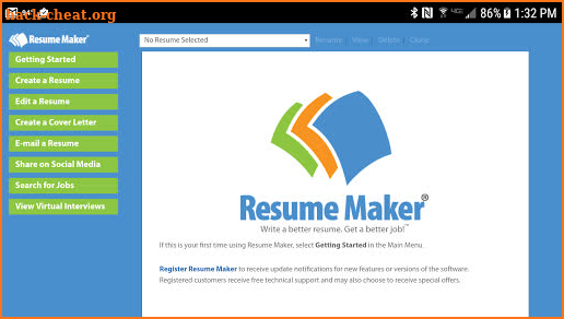 Resume Maker® Platinum screenshot