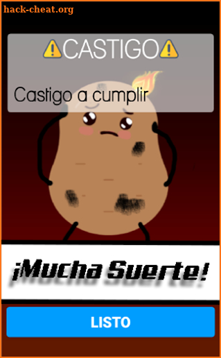 Retos: La papa caliente screenshot