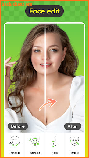 Retouch Me - Body, Face Editor screenshot