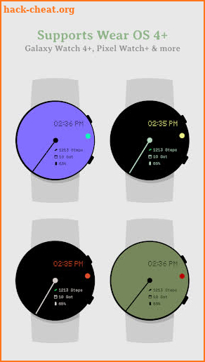 Retro Analog Watch Face screenshot