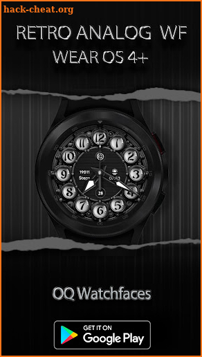 Retro Analog WF Wear OS 4+ screenshot