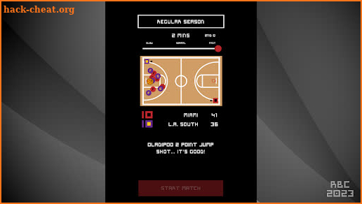 Retro Basketball Coach 2023 screenshot