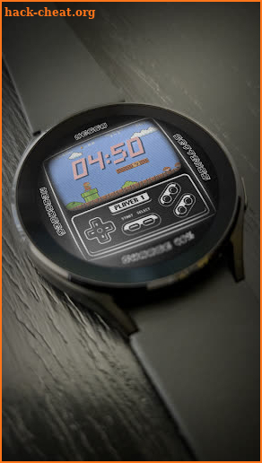 Retro Console Game Watch Face screenshot