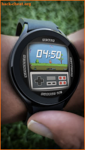 Retro Console Game Watch Face screenshot