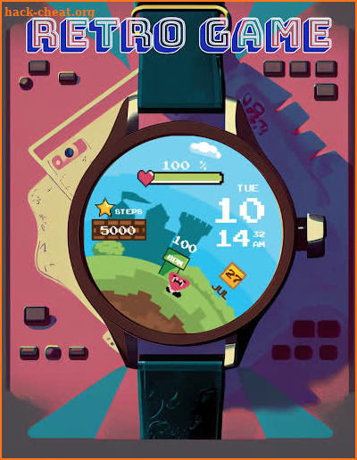 Retro Game Wear OS screenshot