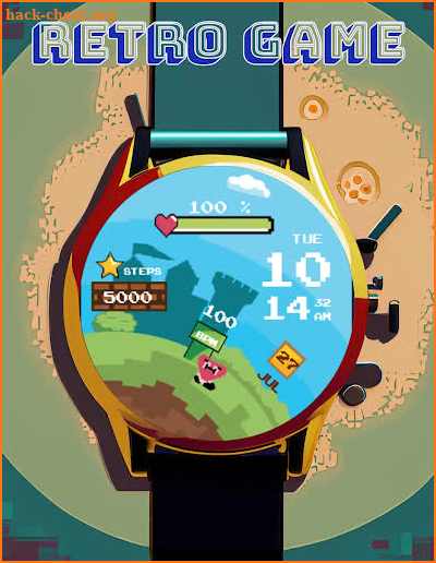 Retro Game Wear OS screenshot