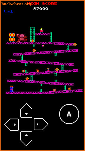 Retro kong classic screenshot