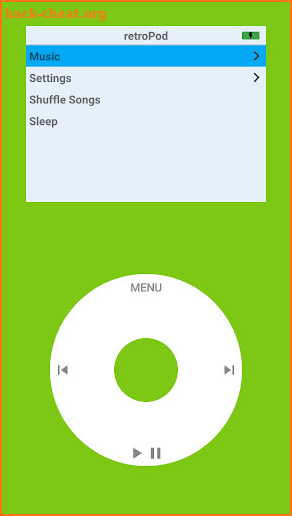retroPod - Click Wheel Music Player screenshot