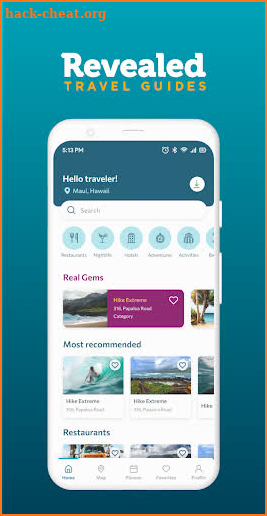 Revealed Travel Guides screenshot