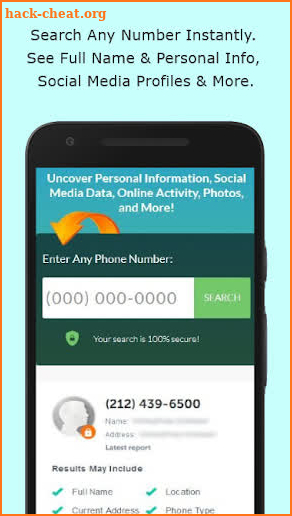Reverse Number Lookup Search 🔎📱 screenshot