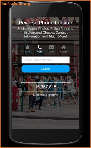 Reverse Phone Search screenshot
