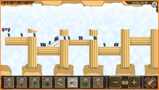 Revisited Lemming screenshot