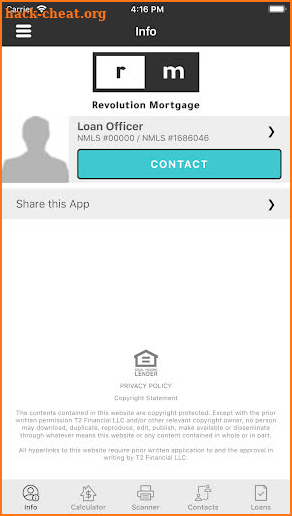 Revolution Mortgage screenshot