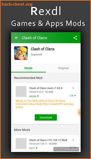 Rexdl: Happy Mod Games & Apps screenshot