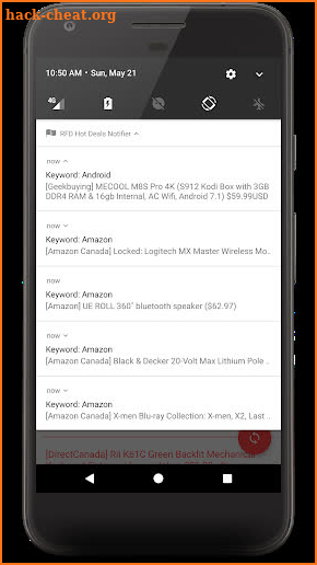 RFD Hot Deals Notifier screenshot