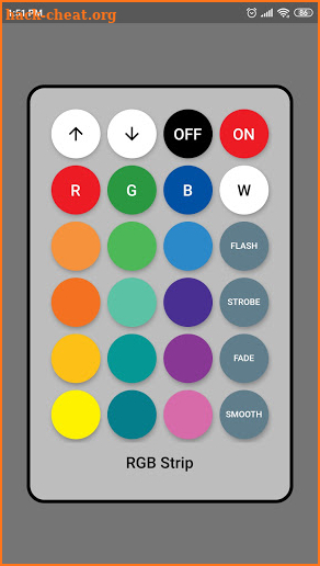 RGB Strip Remote screenshot