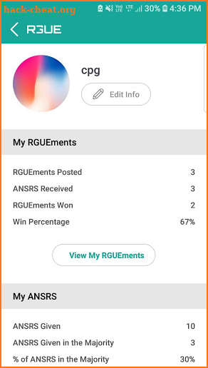 RGUE screenshot