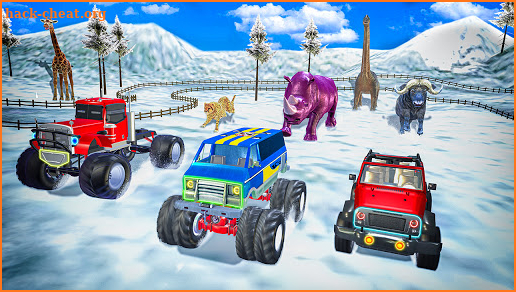 Rhino wild car chase: Impossible car stunt 2021 screenshot