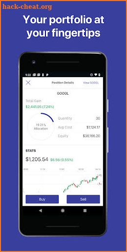 Rho: Invest in Stocks, ETFs, Options, Index screenshot