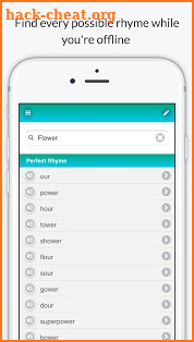 Rhyme Time Professional: Rhyming Dictionary screenshot