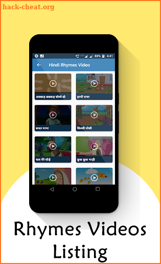 Rhymes Hindi Videos Offline screenshot
