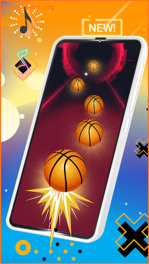 Rhythm Color - Edm rush ball screenshot