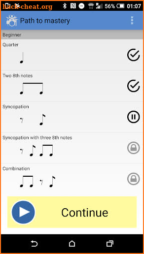 Rhythm Trainer screenshot