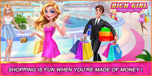 Rich Girl Shopping Day: Dress up & Makeup Games screenshot