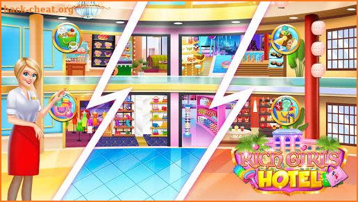 Rich Girls Hotel 🛍 Shopping Games & Vacation screenshot