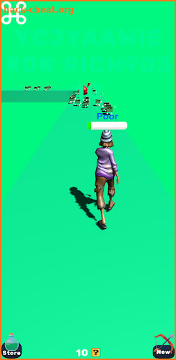 Rich Queen Money Body Run 3D screenshot