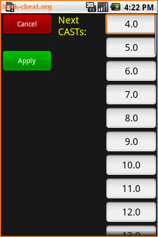 Richta-Lite Rally Calculator screenshot