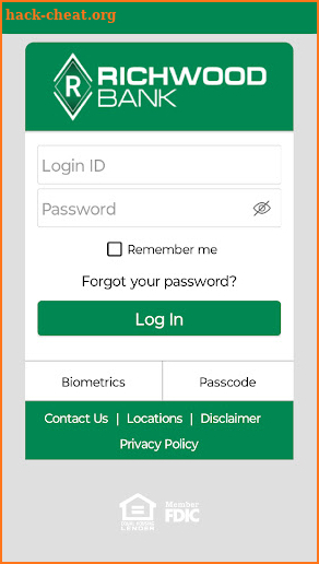 Richwood Bank Mobile Banking screenshot