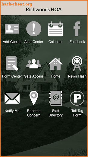 Richwoods HOA screenshot
