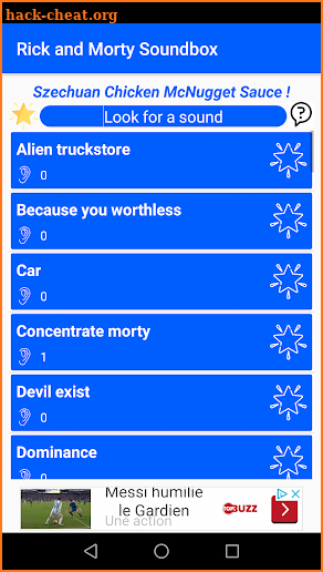 Rick and Morty Fan Soundboard screenshot