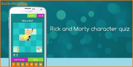 Rick and Morty Quiz Game screenshot