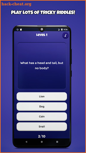 Riddle Quiz - Tricky Riddles screenshot