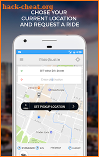 Ride Austin Non-Profit TNC screenshot