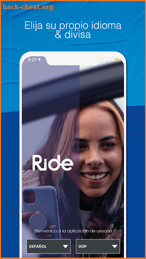 RIDE User screenshot