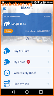 RideKC screenshot