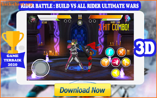 Rider Battle : Build Vs All Rider Henshin Fight screenshot