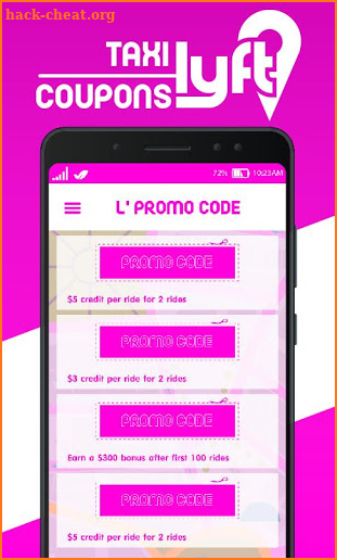 Rideshare Bonus Tips for Lyft Ride screenshot