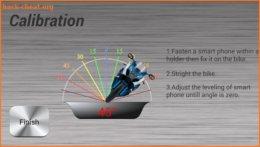 RidingAngle Pro:Bike Angle rec screenshot